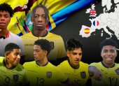 Ecuador sub 17 y sus refuerzos que juegan en Europa.