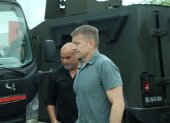 Erick Prince, de la empresa de seguridad Blackwater, en territorio.