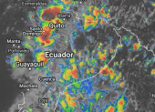 Alerta de lluvias intensas y tormentas eléctricas en Ecuador: las autoridades recomiendan precauciones para evitar accidentes durante el 4 al 7 de abril de 2025.