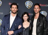 David Corenswet, Rachel Brosnahan y Nicholas Hoult