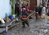 Un río y una quebrada se desbordaron en el sur de Quito, Turubamba y Guajaló se inundaron