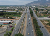 La zona de vía a la costa es muy transitada a diario por la cantidad de urbanizaciones que hay
