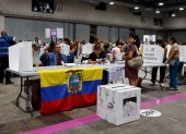 Miles de ecuatorianos en el extranjero han acudido a votar en anteriores elecciones presidenciales.