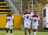 Vinotinto goleó 5-0 a Delfín en la fecha 8 de la LigaPro 2025.