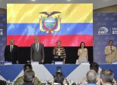 Autoridades del CNE anunciaron el inicio de la jornada de elecciones en recintos carcelarios.