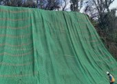 Se busca controlar la erosión del terreno y prevenir nuevos desprendimientos.