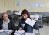 Conteo de votos.