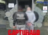 El sospechoso, que tenía una orden de captura vigente desde 2019, fue aprehendido por la Policía Nacional.
