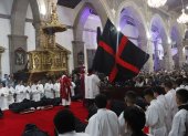 La ceremonia, que se celebra anualmente durante el Miércoles Santo tiene 500 años de antigüedad.