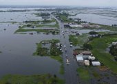 La ciudad registra niveles históricos de inundación.