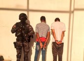 Uno de los detenidos tiene siete antecedentes penales por ribo y extorsión.