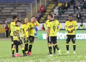 Barcelona SC se prepara para recibir a Universitario en Copa Libertadores 2025.