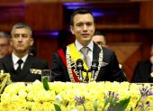Daniel Noboa fue posesionado como presidente el 23 de noviembre de 2023; 18 meses después, habrá una nueva ceremonia para marcar el inicio de su segundo período.