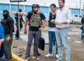 En su cuenta oficial, Luis Chonillo detalla a diario las actividades que se ejecutan en el cantón, pero no tiene fotos actuales, Esta, es de hace un año.