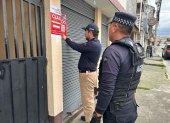 El operativo de cotrol se realizó en el barrio La Bretaña, en el sector de Chillogallo.