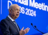 Klaus Schwab es economista y empresario alemán, que creó en 1971 el Foro de Davos, en Suiza.