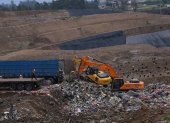 Relleno . El Inga recibe a diario 2.200 toneladas de basura que se generan en el Distrito.