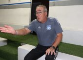 Jorge Célico, director técnico de Emelec en la temporada 2025.
