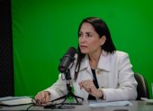 Luisa González también es presidenta del movimiento Revolución Ciudadana.