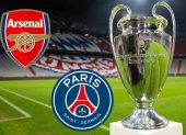 Arsenal y PSG jugarán en Londres la semifinal de ida de la Champions League.