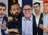 Miguel Ángel González, David Almeida, Andrés Quishpe, Juan Carlos Salvador y Holbach Muñetón conversaron con EXPRESO sobre la Constituyente.