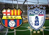 Barcelona SC y Pachuca se enfrentan este miércoles 30 de abril.