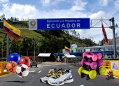 El puente internacional de Rumichaca es el paso frecuente de ecuatorianos hacia Colombia.