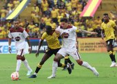 Barcelona Sc y Vinotinto se enfrentaron en el estadio Monumental.