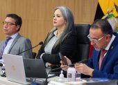 María Fernanda Racines fue electa por unanimidad como vicealcaldesa. Era considerada la mano derecha de Pabel Muñoz y su bancada busca ratificarla en el cargo.