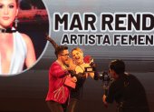 Mar Rendón fue una de las más premiadas en la edición 11 de los Premios Disco Rojo.