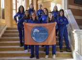 Imagen de archivo de las mujeres astronautas del proyecto Hypatia II. EFE/Toni Albir