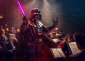 Imagen promocional del show "Star wars: concierto inmersivo", de la Orquesta Sinfónica Nacional del Ecuador, en La Casa de la Música, en Quito.