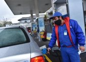 Una de estaciones de gasolina que hay en la ciudad de Quito, en Ecuador.