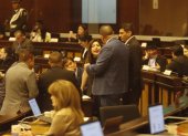 El informe de la Comisión de Biodiversidad fue presentado por el legislador Guido Vargas.