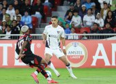 Liga de Quito y Flamengo igualaron sin goles en Quito, por la tercera fecha del grupo C.