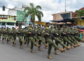 Varias unidades de las Fuerzas Armadas han sido desplegadas para reforzar la seguridad en todo el territorio