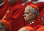 Robert Francis Prevost, previo a su elección como papa. Cuando era cardenal, iba a un gimnasio en el Vaticano.