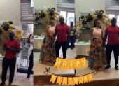 Segundo Castillo y su cumpleaños 43 de la manera ,más sencilla.