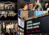 "Good night, and good luck" se convierte en la primera obra teatral que se transmite en vivo en televisión.