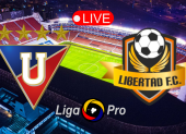 Liga de Quito y Libertad se enfrentan en el cierre de la jornada 13 de la LigaPro 2025.