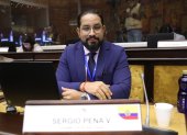 El asambleísta correísta Sergio Peña fue mocionado por ADN para integrar el Consejo de Administración Legilsativa (CAL) y el Comité de Ética.