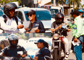 La ATM ha socializado a motociclistas sobre esta medida en Guayaquil.