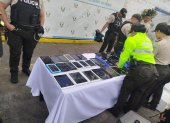 Entre los artículos incautados se registraron 56 celulares, 26 tablets, 13 laptops y otros accesorios todo sin documentación que respalde su origen legal.