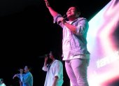 Música. La Banda del Hijo de la Iglesia Familia de Dios reúne a artistas de la escena musical guayaquileña.