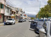 Moradores del barrio La Laguna preocupados por la inseguridad.