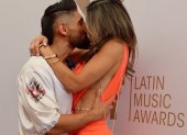 Alejandra Jaramillo y Beta Mejía muy cariñosos en los premios Heat en Colombia.