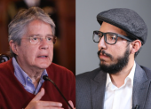 El expresidente Guillermo Lasso adelantó que denunciará al periodista Andersson Boscán.