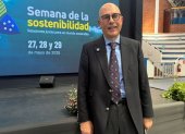 Educación. Francesc Pedró, director del Instituto Internacional de la UNESCO para la Educación Superior, visitó la PUCE en la II Semana de la Sostenibilidad.