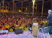 Fiesta del Ecuador, en Barcelona. Año 2024.