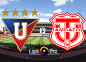 Liga de Quito y Técnico Universitario se enfrentan por la jornada 15 de la LigaPro 2025.
